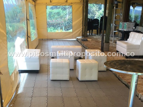 Piso MultiEventos evento social carpas. Cundinamarca - 2017